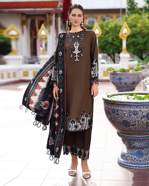 ANIIQ - Embroidered Linen Collection 25-02