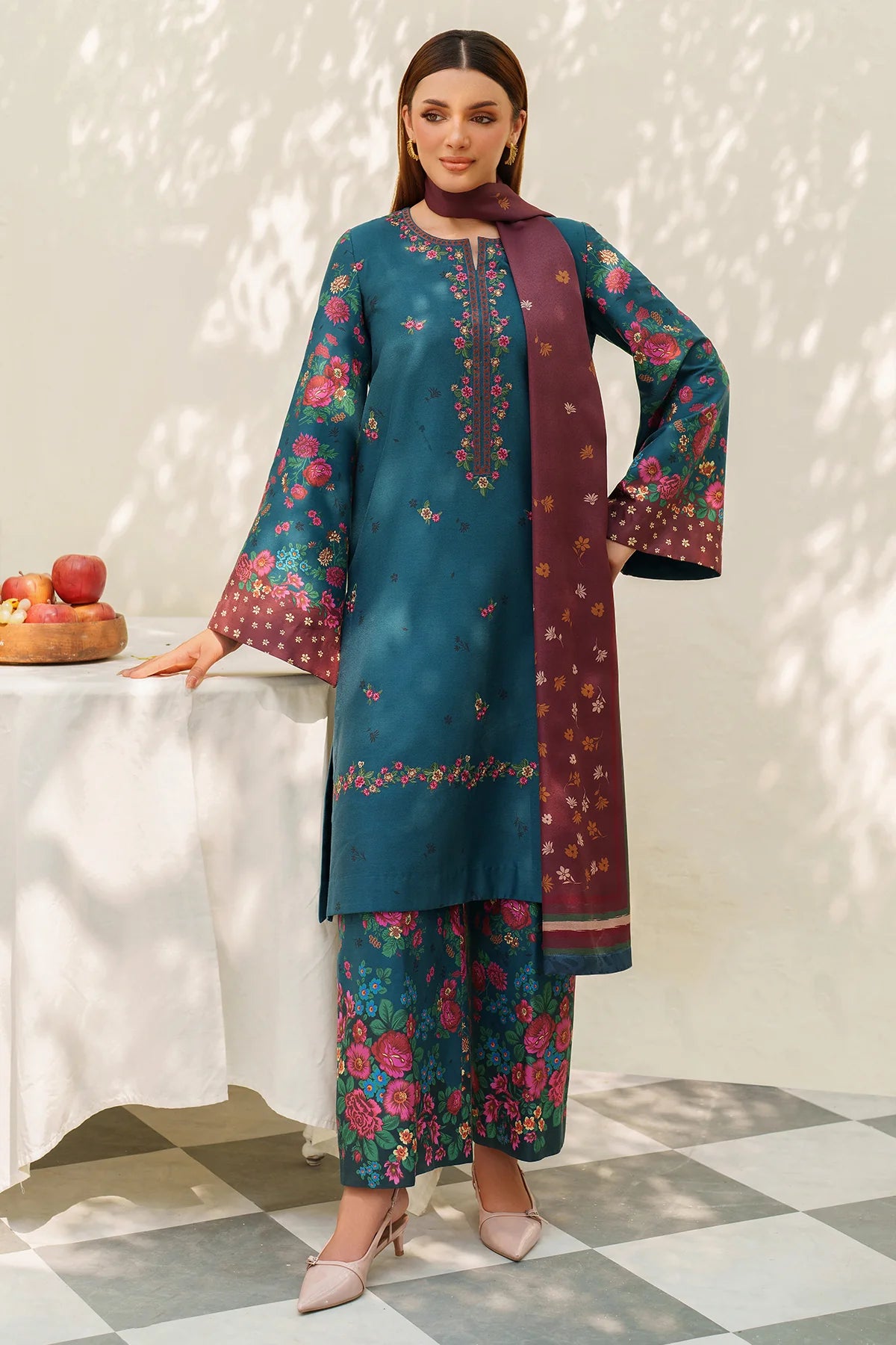EMBROIDERED PREMIUM VISCOSE UW-0178