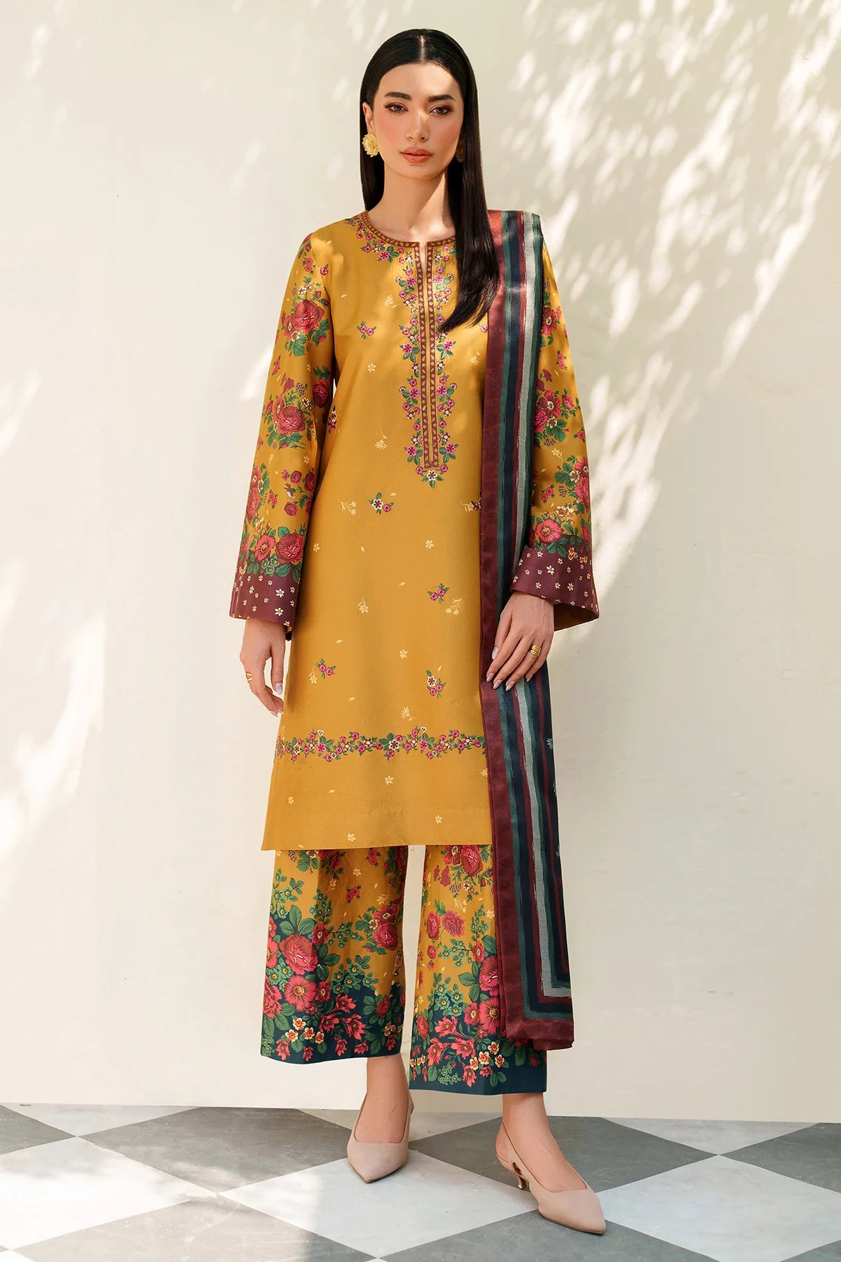 EMBROIDERED PREMIUM VISCOSE UW-0177