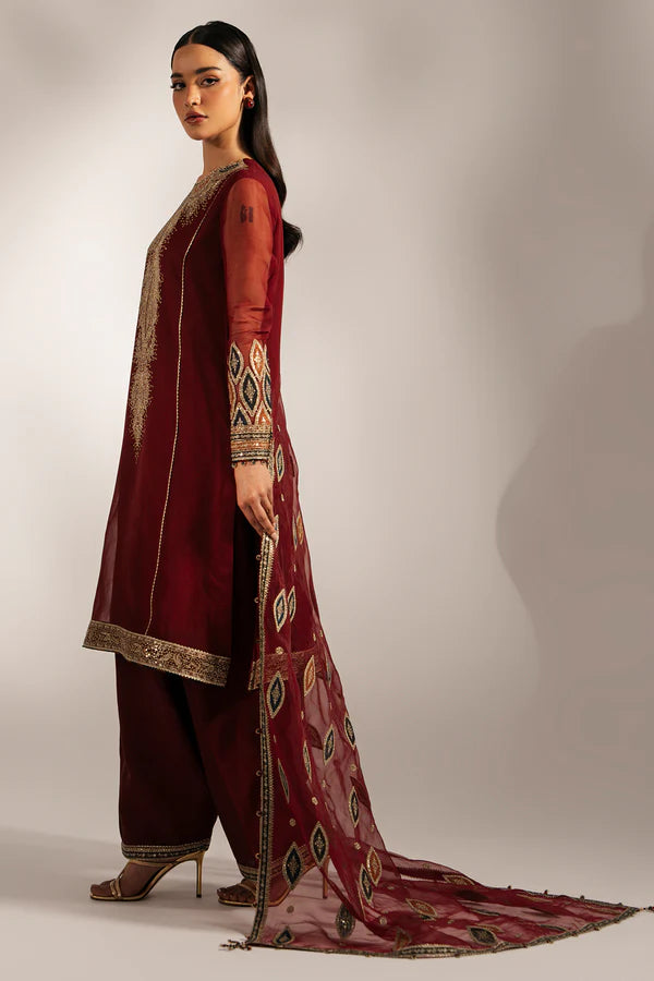 EMBROIDERED CHIFFON UC-3072