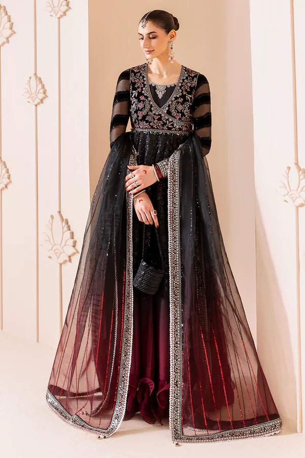 Embroidered Velvet Formal CVF D-10