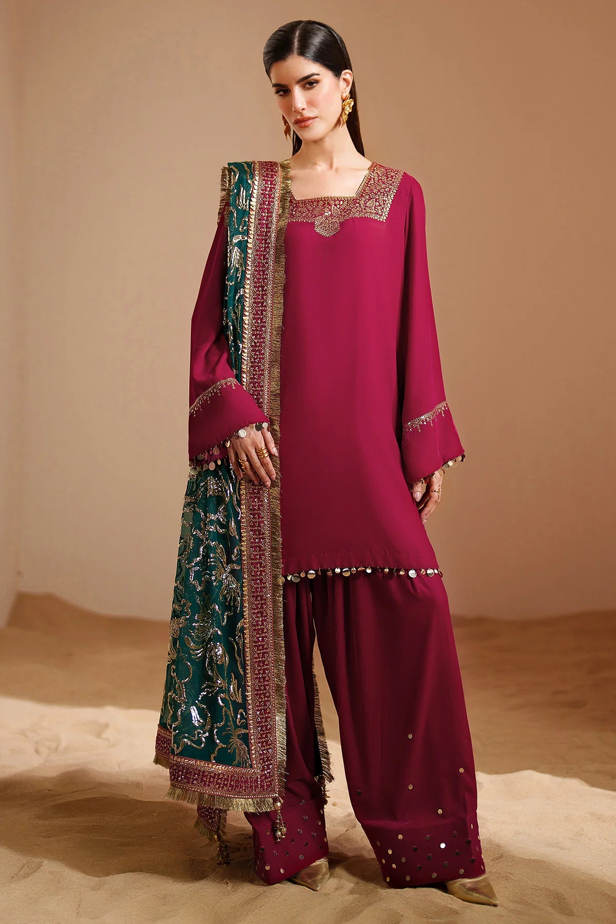 Embroidered Velvet Formal VVF D-9