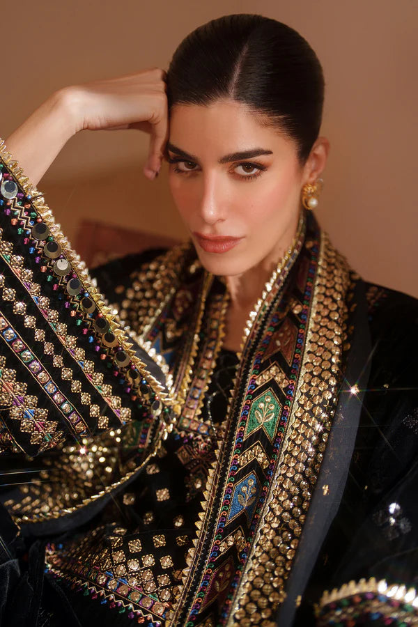 Embroidered Velvet Formal VVF D-5